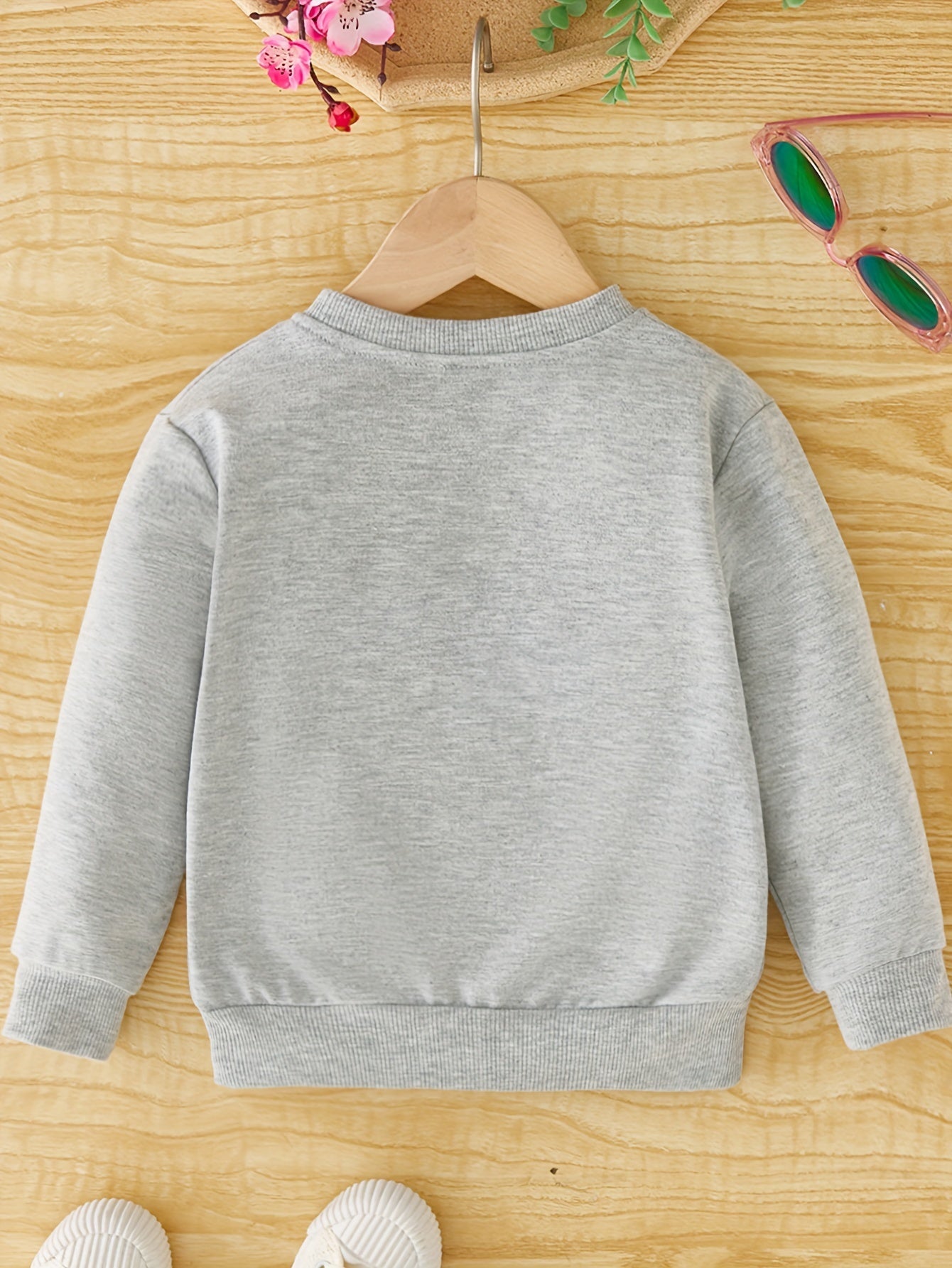 Lara - Meisjes Sweatshirt met Eenhoornprint en Ronde Hals